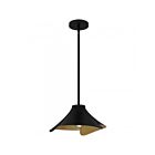 Quoizel Lighting QP6747MBK Wisp 1-Lumière 100W Noir mat Suspendu