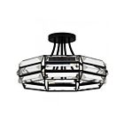Quoizel Lighting QSF6209MBK 4 Lumières 240W Plafonnier