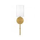 Applique murale Quoizel Wood Quoizel Lighting QW16126AB 60W 1 lumière Laiton vieilli