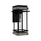 Quoizel Lighting SAD8407MBK 1 Lumière Noir mat 100W Strader Lanterne d'extérieur