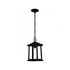 Lanterne d'extérieur Quoizel Lighting SAT1909MBK Satterfield 1-Lumière 100W Noir mat