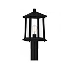 Lanterne d'extérieur Quoizel Lighting SAT9009MBK Satterfield 1-Lumière 100W Noir mat