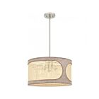 Suspendu Syrah Quoizel Lighting SYA2818BN 300W 3 lumières Nickel brossé