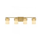 Quoizel Lighting TEN8632AB 4 lumières Laiton vieilli 400W Tenley Applique de salle
