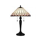 Lampe de table Inez Quoizel Lighting TF6149MBK 150W 2 Lumières Noir mat