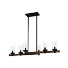 Éclairage pour îlot Quoizel Lighting Tuthill TUT638MBK 360W Noir mat
