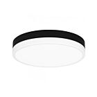 Plafonnier Quoizel Lighting WLN1611MBKW Weldin 16W Noir mat Blanc