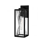 Quoizel Lighting ZAR8406MBK 1-Light Noir mat 60W Zarah Lanterne d'extérieur