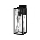 Quoizel Lighting ZAR8407MBK 1-Light Noir mat 60W Zarah Lanterne d'extérieur