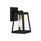 Lanterne murale Amberly Grove Quoizel Lighting AMBL8405WT 100W 1 lumière bronze occidental