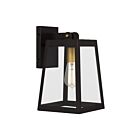 Lanterne murale Amberly Grove Quoizel Lighting AMBL8407WT 100W 1 lumière bronze occidental