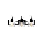 Applique de salle de bain Bartley Quoizel Lighting BART8624MBK noir mat