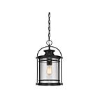 Mini suspendu Booker Quoizel Lighting BKR1510K 60W 1 lumière noir mystique