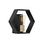 Applique murale Bismarck Quoizel Lighting BSK8701EK 100W 1 lumière terre noire