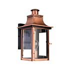 Lanterne d'extérieur Chalmers Quoizel Lighting CM8408AC 100W 1 lumière cuivre vieilli