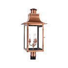 Lanterne d'extérieur Chalmers Quoizel Lighting CM9012AC 180W 3 lumières cuivre vieilli