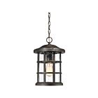Lanterne d'extérieur Crusade Quoizel Lighting CSE1910PN 150W 1 lumière bronze palladien