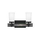 Applique de salle de bain Dalton Quoizel Lighting DAL8615EK 200W 2 lumières terre noire