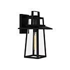 Lanterne murale Devonport Quoizel Lighting DEV8408MBK 100W 1 lumière noir mat