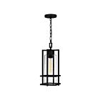 Mini suspendu Damien Quoizel Lighting DMN1507EK 100W 1 lumière terre noire