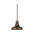 Suspendu Emery Quoizel Lighting ER1814PN 100W 1 lumière bronze palladien