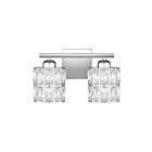 Applique de salle de bain Gibson Quoizel Lighting GIB8613C 100W 1 lumière chrome poli