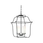 Suspendu Gallery Quoizel Lighting GLY5206BA 360W 6 lumières ébène royal