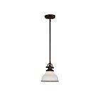 Mini suspendu Grant Quoizel Lighting GRT1508PN 100W 1 lumière bronze palladien