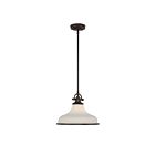 Suspendu Grant Quoizel Lighting GRT2814PN 100W 1 lumière bronze palladien