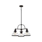 Lustre Grant Quoizel Lighting GRTS5103PN 300W 3 lumières bronze palladien