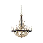 Lustre Journey Quoizel Lighting JR5006EK 360W 6 lumières terre noire