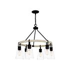 Lustre Kingsbridge Quoizel Lighting KGB5029EK 600W 6 lumières terre noire