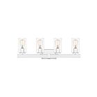 Applique de salle de bain Kirby Quoizel Lighting KIR8628C 400W 4 lumières chrome poli