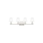 Applique de salle de bain Kelsey Quoizel Lighting KLS8632PK 60W 1 lumière nickel poli