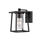 Lanterne d'extérieur Lodge Quoizel Lighting LDG8406K 100W 1 lumière noir mystique