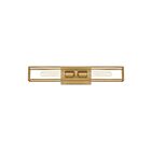 Applique de salle de bain Leighton Quoizel Lighting LGN8624WS 200W 2 lumières laiton patiné