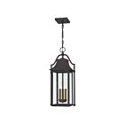 Lanterne d'extérieur Manning Quoizel Lighting MAN1911WT 180W 3 lumières bronze occidental
