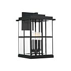 Lanterne d'extérieur Mulligan Quoizel Lighting MGN8410MBK 180W 3 lumières noir mat