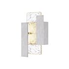 Lanterne LED d'extérieur Miranda Quoizel Lighting MIA8408BRA aluminium brossé