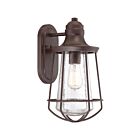 Lanterne d'extérieur Marine Quoizel Lighting MRE8408WT 60W 1 lumière bronze occidental