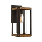 Lanterne d'extérieur Marion Quoizel Lighting MSQ8407RK 100W 1 lumière noir rustique
