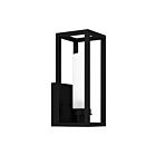 Lanterne murale Neville Quoizel Lighting NEV8405MBK 60W 1 lumière noir mat