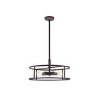 Suspendu New Harbor Quoizel Lighting NHR2820WT 500W 5 lumières bronze occidental