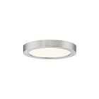 Plafonnier LED Outskirts Quoizel Lighting OST1708BN nickel brossé