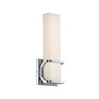 Applique murale LED Axis Quoizel Lighting PCAS8505C chrome poli