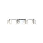 Applique de salle de bain Divine Quoizel Lighting PCDV8604C 240W 4 lumières chrome poli