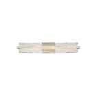 Applique de salle de bain LED Glacial Quoizel Lighting PCGL8530BN nickel brossé