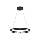 Suspendu LED Graves Quoizel Lighting PCGVS2820MBK noir mat
