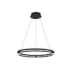 Suspendu LED Graves Quoizel Lighting PCGVS2824MBK noir mat