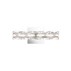 Applique de salle de bain LED Luster Quoizel Lighting PCLU8515C chrome poli